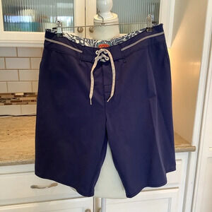 Men’s Tommy Bahama Blue Swim Trunks Shorts Size 34
